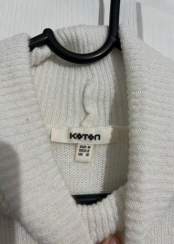 Koton beyaz yeşil desenli kazak - Görsel 2