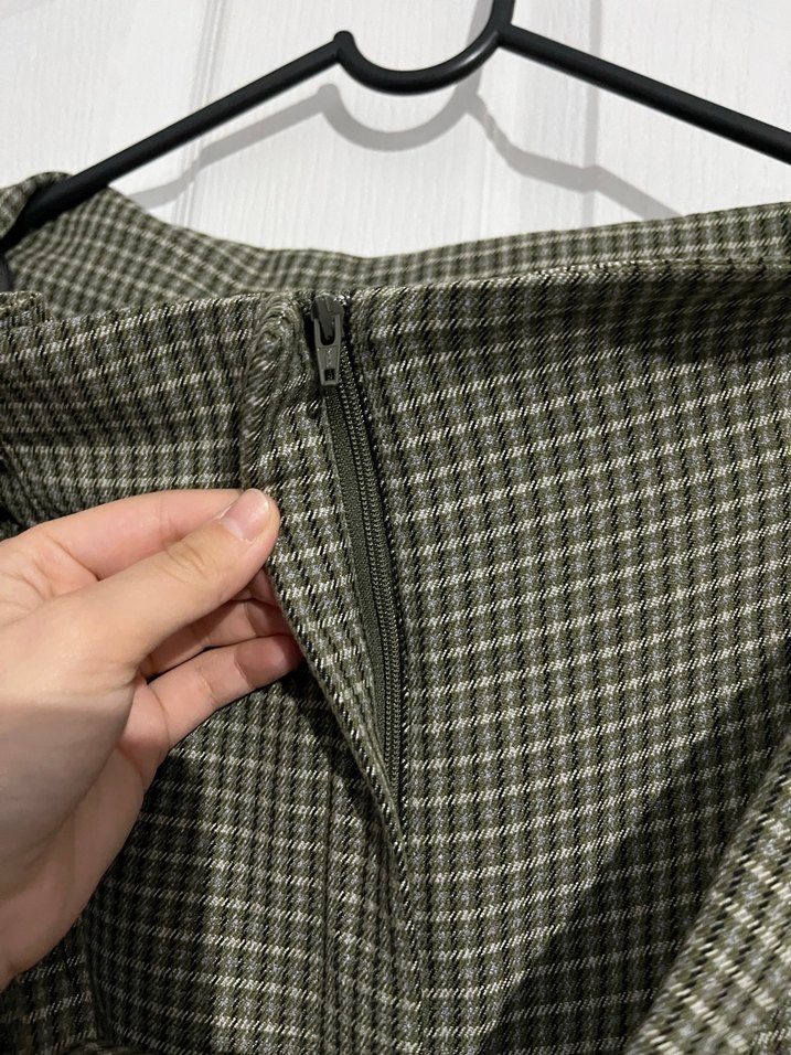 Haki kumaş pantolon kalın kışlık - Görsel 3