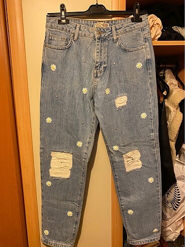 Desenli jean