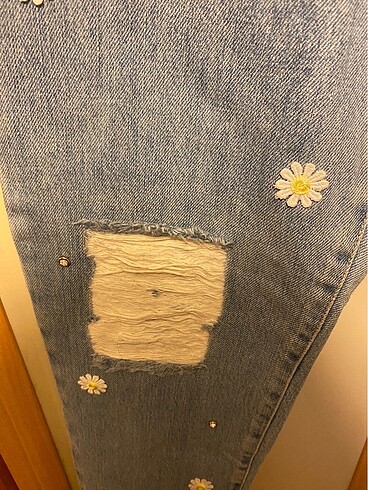 28 Beden Desenli jean