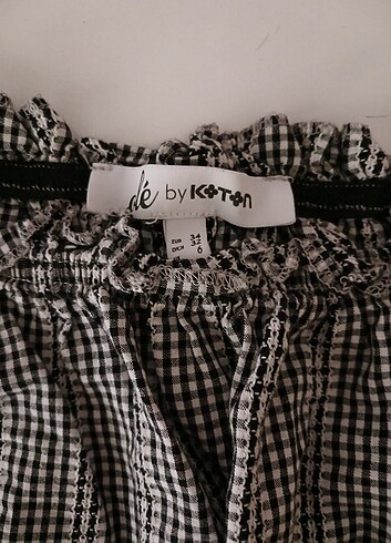 Koton Koton omzu açık crop