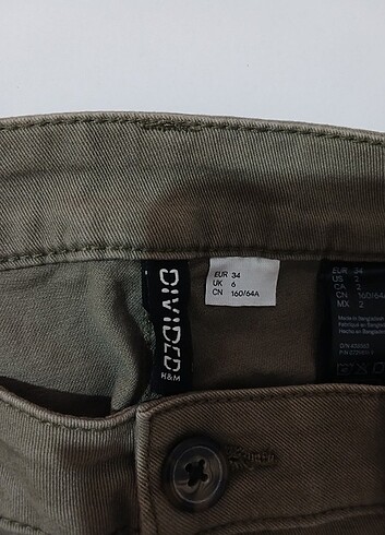 34 Beden H&M mini şort 