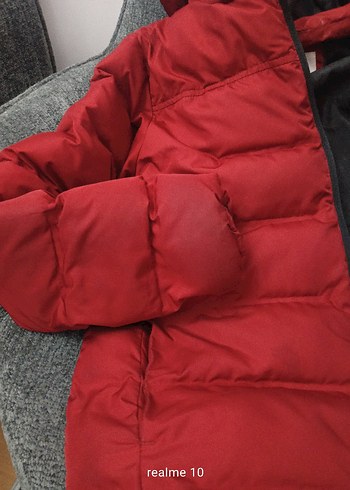 Erkek Çocuk Kırmızı Fermuarlı Kaban - Görsel 4