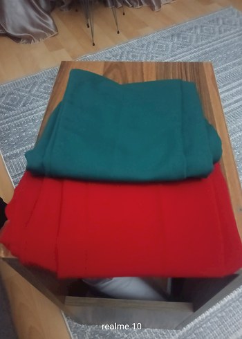 Kırmızı Kadın Regular Fit Kumaş Pantolon - Görsel 3