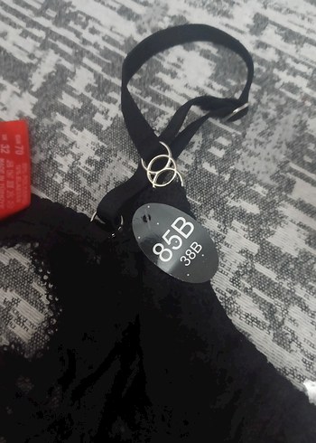 Diğer Arona Siyah Gotik Dantel Sütyen 85B