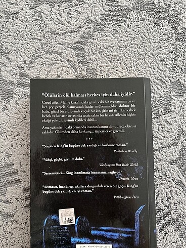 Beden STEPHEN KİNG - HAYVAN MEZARLIĞI