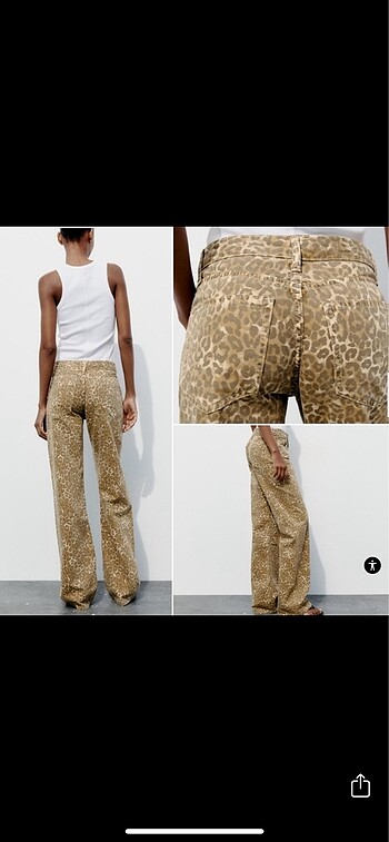 Zara Zara leopar jean