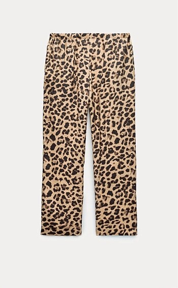 Zara leopar pantolon