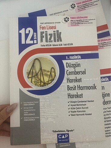 Beden Çap yayınları 12.sınıf fizik seti