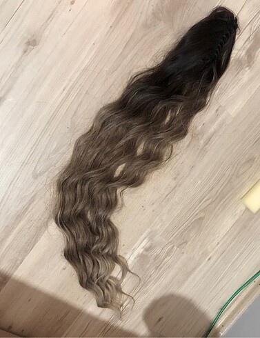 81 cm takma at kuyruğu saç