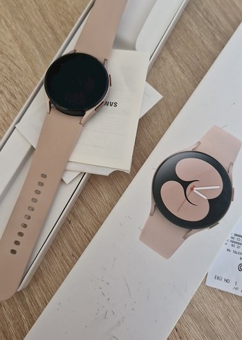 Pembe Samsung galaxy Watch 4 Akıllı Saat - Görsel 3