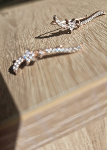 925 ayar gümüş Kadın küpesi - Görsel 4