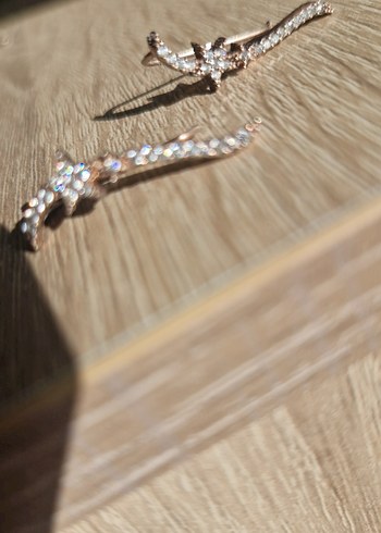 925 ayar gümüş Kadın küpesi - Görsel 2