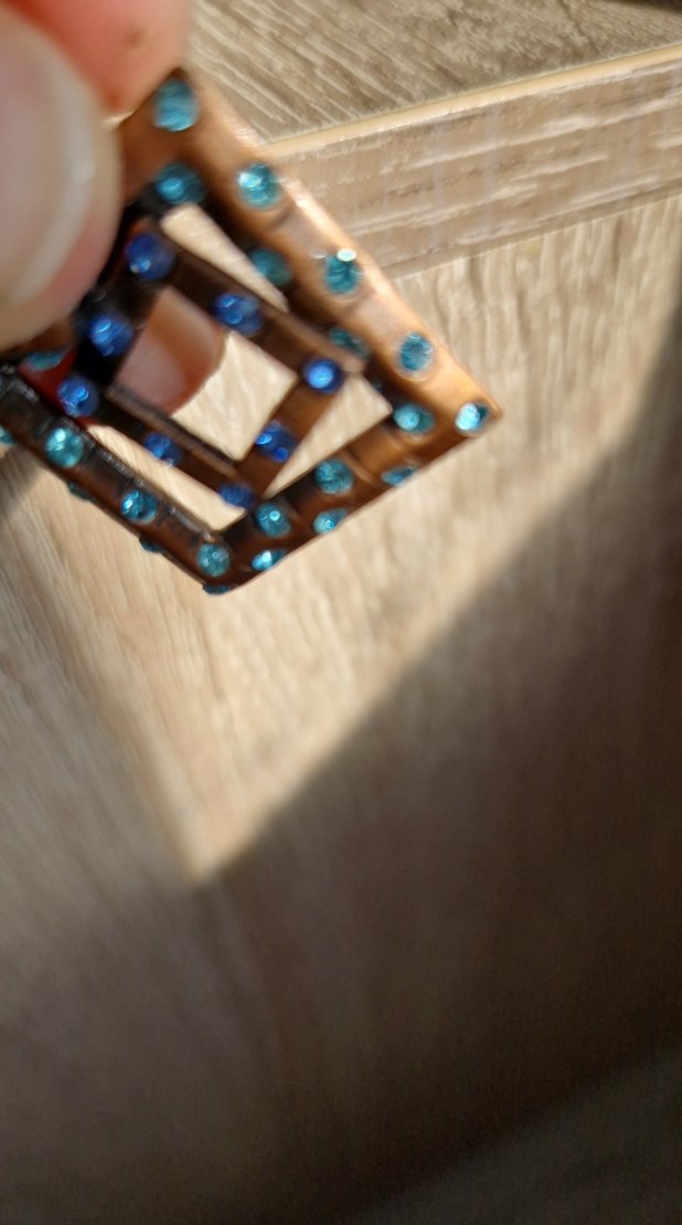 mavi tutkunları için mavi taşlı kolye ucu - Görsel 5