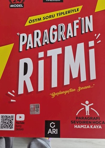 Paragrafin Ritmi Soru Kitabı Hamza Kaya(hediyeli)