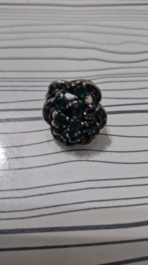 Zümrüt Yeşili Taşlı Ayarlanabilir Kadın yüzüğü - Görsel 5