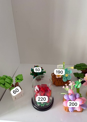 Renkli Lego Çiçek - Görsel 2