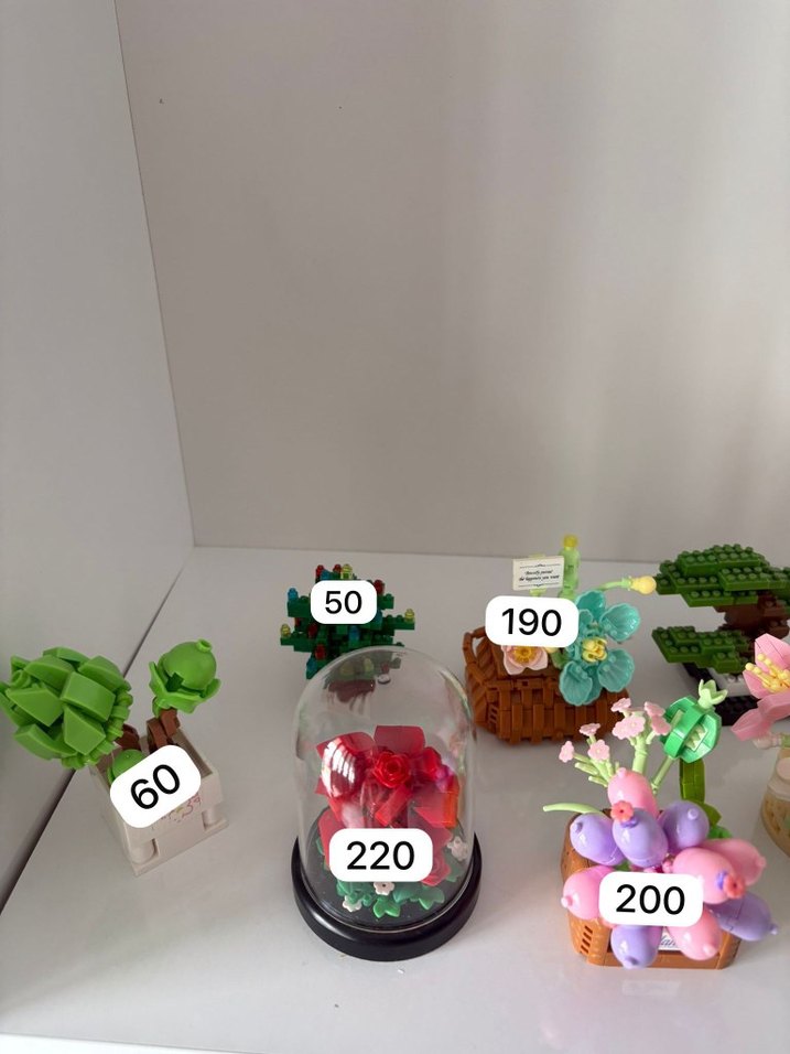 Renkli Lego Çiçek - Görsel 2