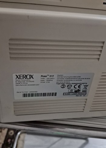 Beyaz Xerox 3117 Yazıcı - Görsel 3