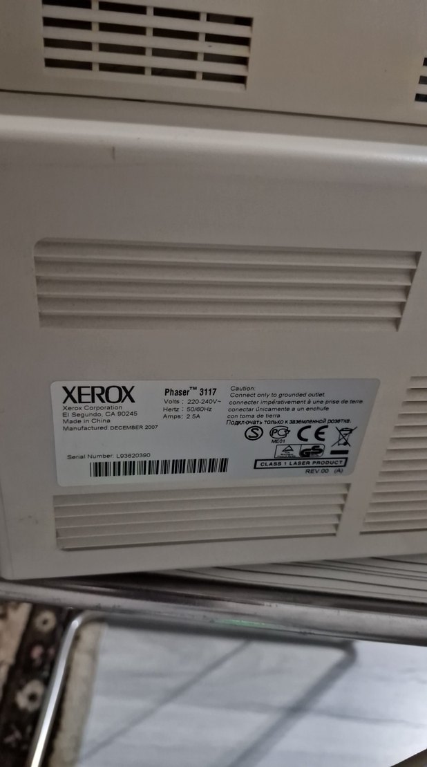 Beyaz Xerox 3117 Yazıcı - Görsel 3