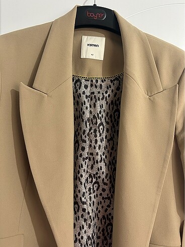 xl Beden Koton blazer ceket