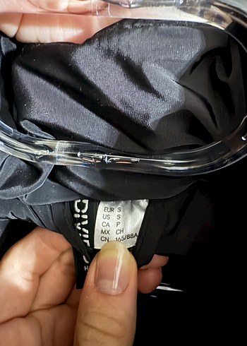 H&M Siyah Kapüşonlu Uzun Kadın Mont