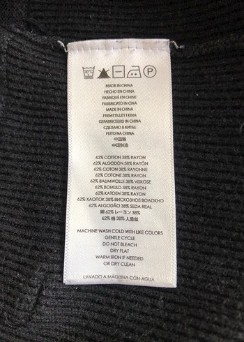 Michael Kors Siyah Kemerli V Yaka Kadın Kazak