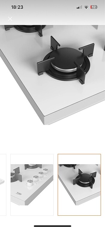 Beko Cam set üstü ocak
