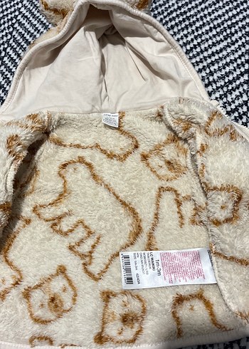 Kürklü Nakışlı  Bebek Tulumu - Görsel 2