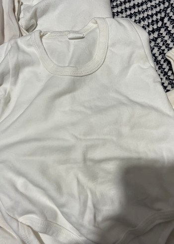 Bebek Pamuklu Düğmeli Body zıbın - Görsel 2