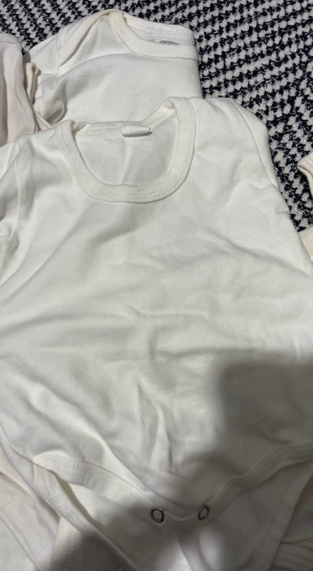 Bebek Pamuklu Düğmeli Body zıbın - Görsel 2