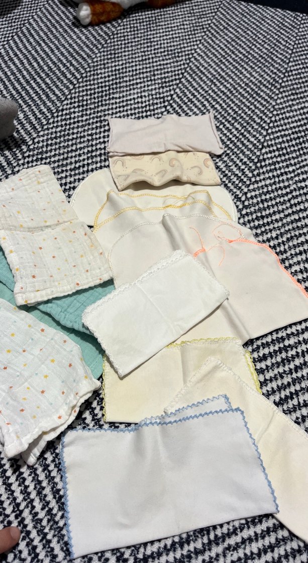 Pastel Renkli Çocuk ağız mendili - Görsel 3