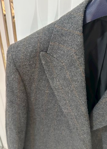 Gri Erkek Normal Kesim Düğmeli Takım Ceket - Görsel 2