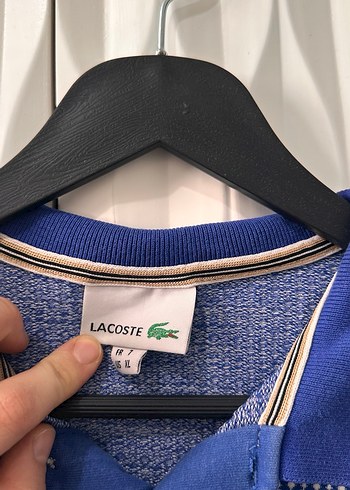 Erkek Koyu Mavi Denim Polo Tişört - Görsel 2