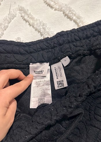 Örgü Desenli Siyah Erkek Şort - Görsel 2