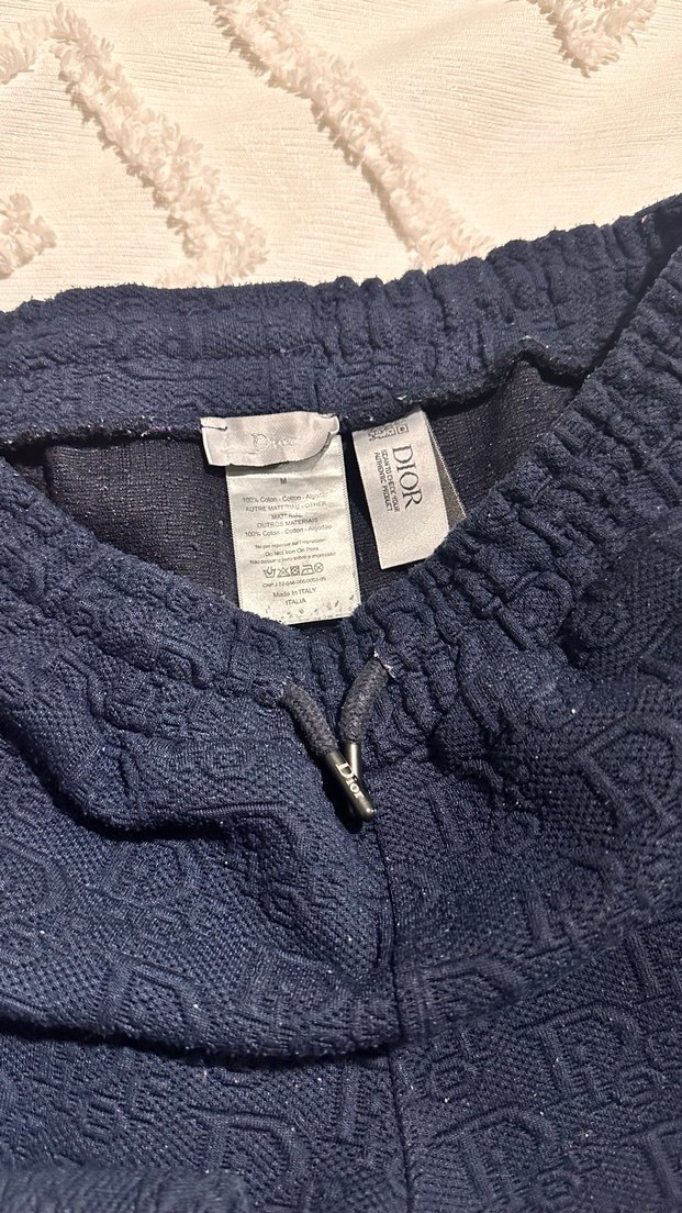 Nakışlı erkek pamuklu şort - Görsel 2