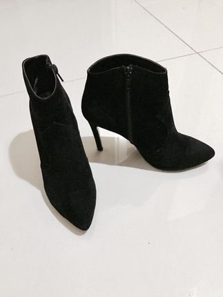 38 Beden siyah Renk ankle bot