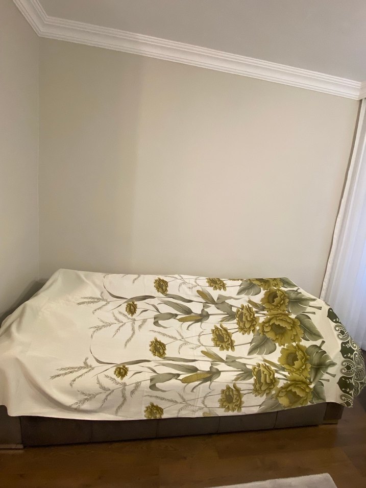 Çiçek Desenli vintage fon Perde - Görsel 4