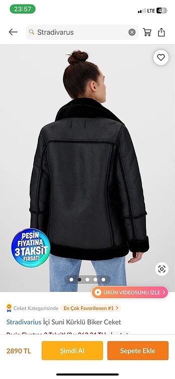 l Beden siyah Renk Stradivarius mont