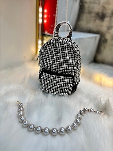 Nas bag taşlı sırt çantası