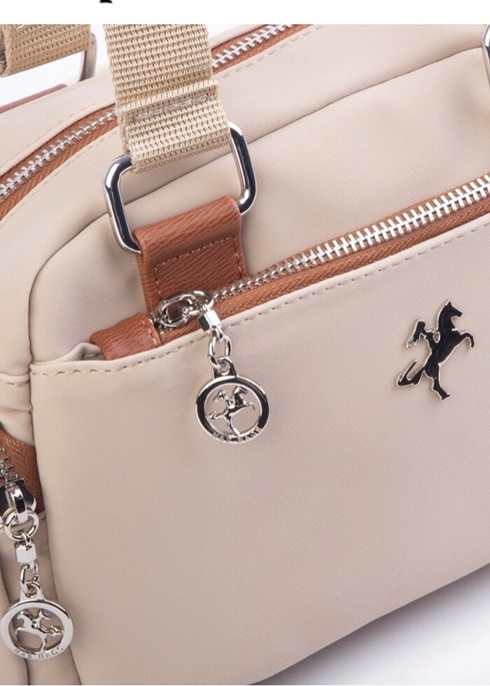 Çok gözlü askılı çanta - Görsel 3