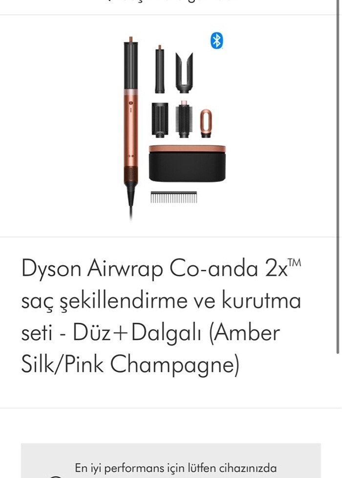 Dyson pink airwrap - Görsel 5