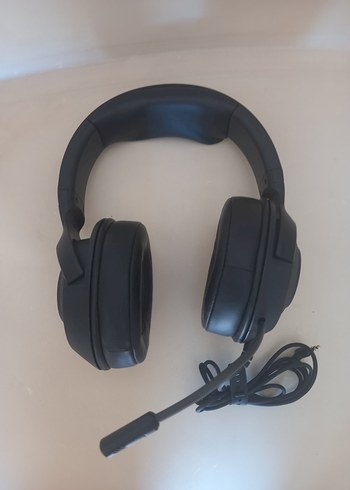 Siyah Mikrofonlu Gaming Kulaklık