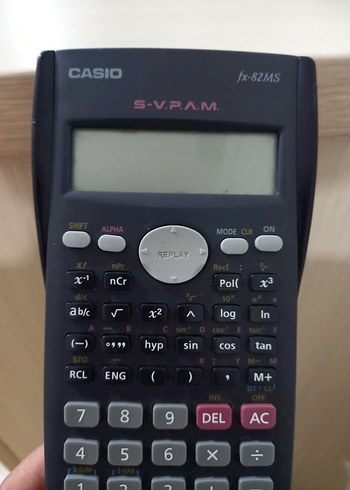 Casio fx-82MS Bilimsel Hesap Makinesi Siyah - Görsel 3
