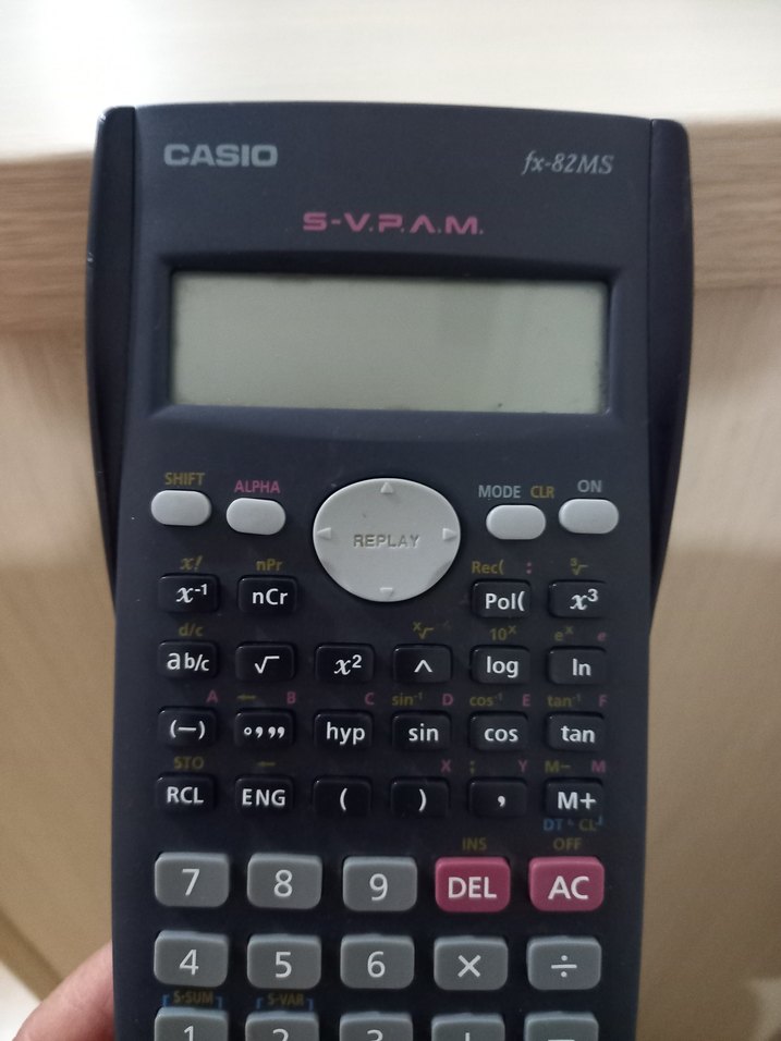 Casio fx-82MS Bilimsel Hesap Makinesi Siyah - Görsel 3