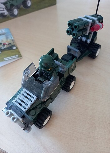 Lego askeri araç füze