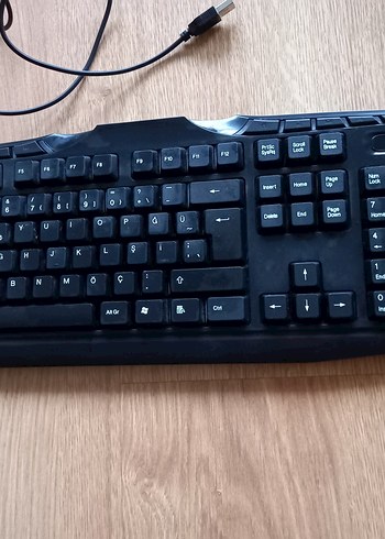 Everest Kablolu Siyah USB Klavye - Görsel 2