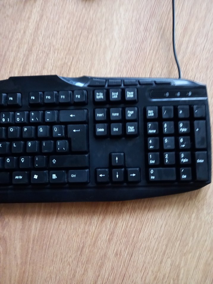 Everest Kablolu Siyah USB Klavye - Görsel 3