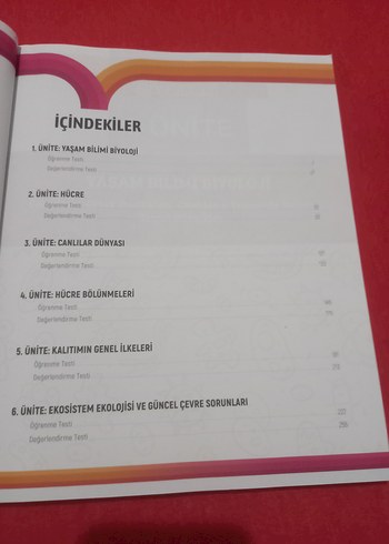 Beden Renk TYT Biyoloji Soru Bankası Koşul
