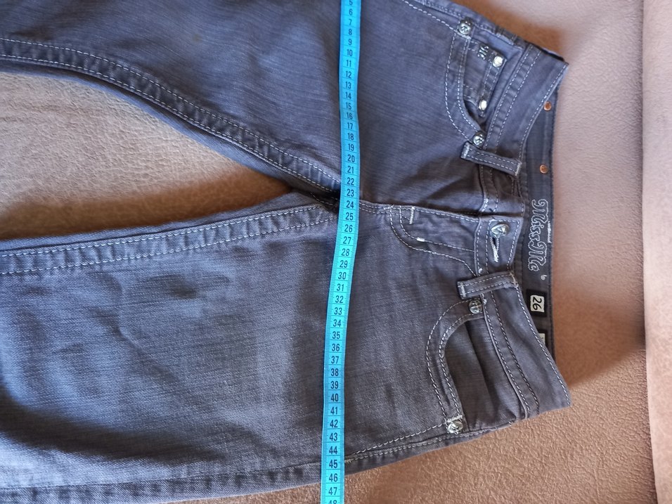 Miss Me Taşlı Gri Denim Jean — görsel 6/12
